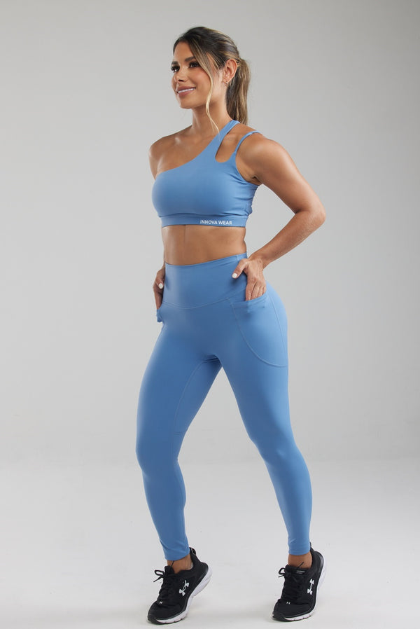 Legging de bunda macia pêssego