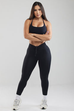 VITAL | HIGH-WAIST SCUNCH BUTT LEGGINGS - BLACK