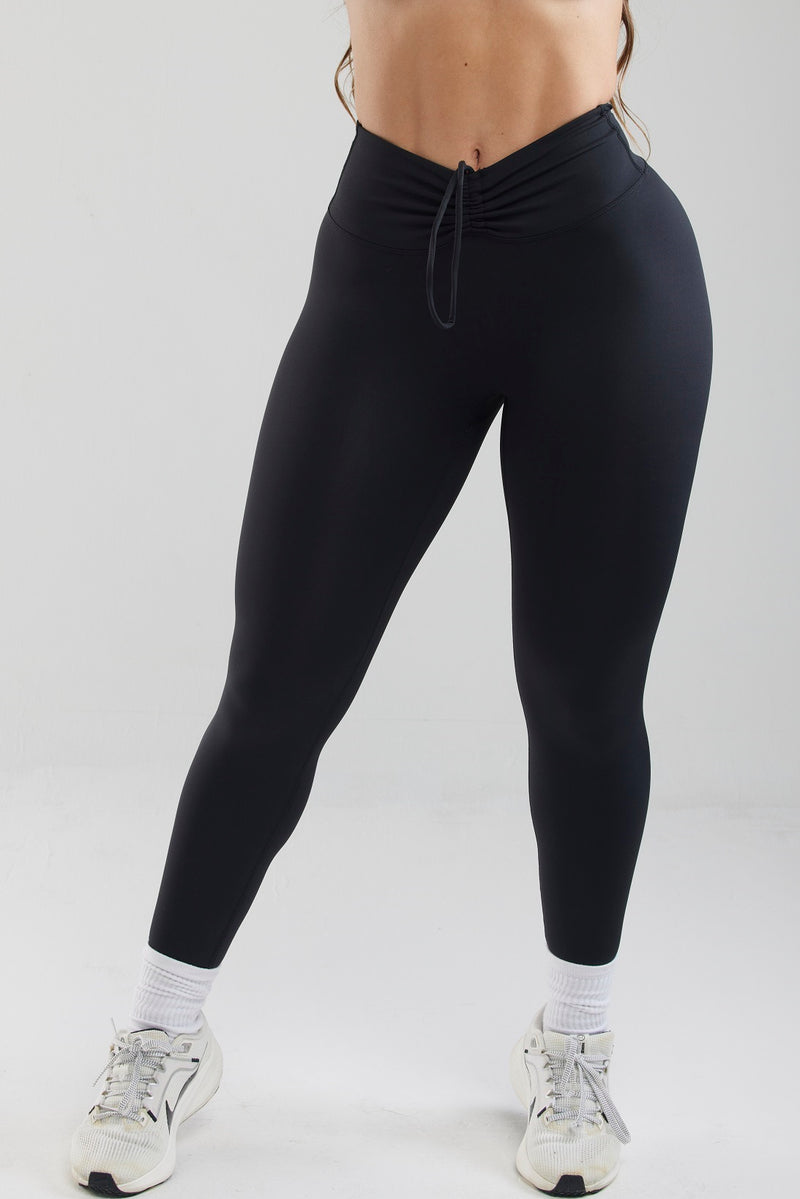 VITAL | HIGH-WAIST SCUNCH BUTT LEGGINGS - BLACK