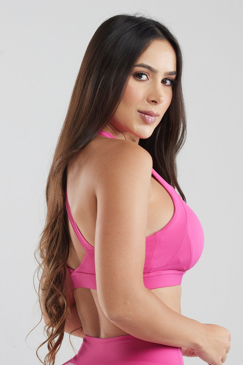 PINK SPORTS BRA - ORIGIN COLLECTION