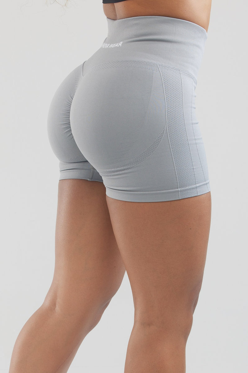 LIGHT GRAY Scrunch Butt Sculpting Shorts