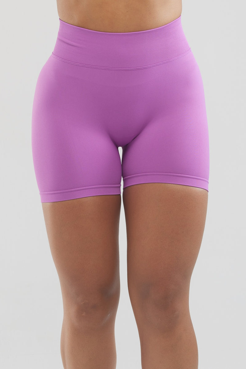 Legging sans couture léopard lilas