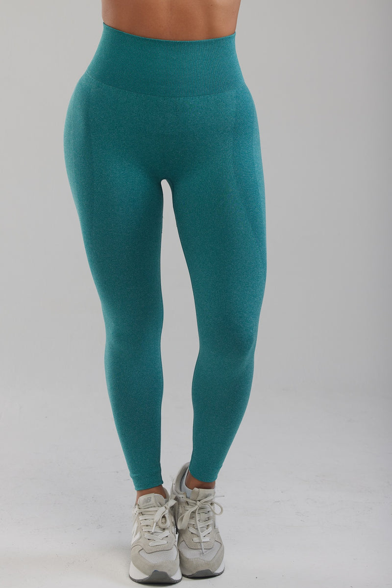 Green Seamless Leggings