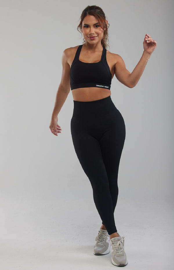 Black Seamless Leggings